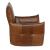Amsterdam Top Grain Leather Recliner Armchair