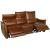 Amsterdam Top Grain Leather Recliner Sofa