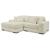 Lindyn 2-Piece Polyester L-Shaped Sectional Sofa w/Left Arm Chaise Facing