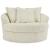 Lindyn Polyester Oversized Swivel Accent Chair