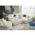 Lindyn 5-Piece Polyester U-Shaped Sectional Sofa w/Right Arm Chaise Facing