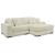 Lindyn 2-Piece Polyester L-Shaped Sectional Sofa w/Right Arm Chaise Facing