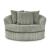 Lindyn Polyester Oversized Swivel Accent Chair