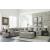 Lindyn 5-Piece Polyester L-Shaped Sectional Sofa