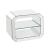 Meria 97938 Mirrored/Glass Accent Table