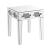 Noralie 88057 Mirrored/Faux Diamonds End Table