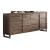 Andria Wood Panel Bedroom Set