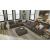 Allena 7-Piece Polyester L-Shaped Modular Sectional