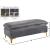Naomi Velvet Ottoman/Bench