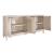 Kinsley Wood Accent Cabinet w/4 Doors