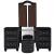 Sophia 6-Drawer Wood Veneer Vanity