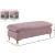 Naomi Velvet Ottoman/Bench