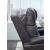 Composer Polyester/PU Power Recliner w/Ambient Blue LED Lighting