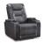 Composer Polyester/PU Power Recliner w/Ambient Blue LED Lighting