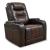 Composer Polyester/PU Power Recliner w/Ambient Blue LED Lighting