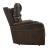 Composer Polyester/PU Power Recliner w/Ambient Blue LED Lighting