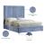 Candace Velvet Full Size Bed