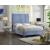 Candace Velvet King Size Bed