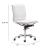 Lider Plus Leatherette Adjustable Height Office Chair w/o Arms