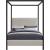 James Linen Fabric King Size Bed