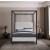 James Linen Fabric King Size Bed