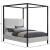 James Linen Fabric Bed