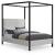 James Linen Fabric Bed