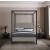 James Linen Fabric King Size Bed