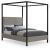 James Linen Fabric Bed