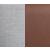 Blake Two Tone Faux Leather & Linen Fabric Queen Size Bed