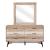 Marlow Wood Double Dresser w/6 Drawers