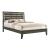 Serenity Wood Panel Bed, Eastern King Size