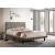 Mays Fabric/Wood Platform Bed, Eastern King Size