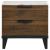 Mays Faux Marble/Wood Nightstand w/2 Drawers