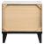 Mays Faux Marble/Wood Nightstand w/2 Drawers