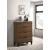 Mays Faux Marble/Wood Chest w/4 Drawers