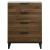 Mays Faux Marble/Wood Chest w/4 Drawers