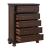 Cumberland Wood/Wood Veneer Sleigh Storage Platform Bedroom Set
