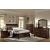 Cumberland Wood/Wood Veneer Sleigh Storage Platform Bedroom Set
