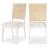 Butterfly Linen Fabric Dining Chair