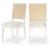 Butterfly Linen Fabric Dining Chair