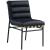 Burke Boucle Fabric Dining Chair with Matte Black Metal Frame
