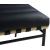 Burke Faux Leather Dining Chair with Matte Black Metal Frame