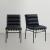 Burke Boucle Fabric Dining Chair with Matte Black Metal Frame