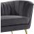 Margo Velvet Loveseat