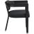 Carlyle Faux Leather Dining Chair with Solid Wood Frame