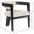 Carlyle Faux Leather Dining Chair with Solid Wood Frame