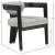 Carlyle Faux Leather Dining Chair with Solid Wood Frame