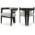 Carlyle Faux Leather Dining Chair with Solid Wood Frame