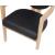 Carlyle Faux Leather Dining Chair with Solid Wood Frame